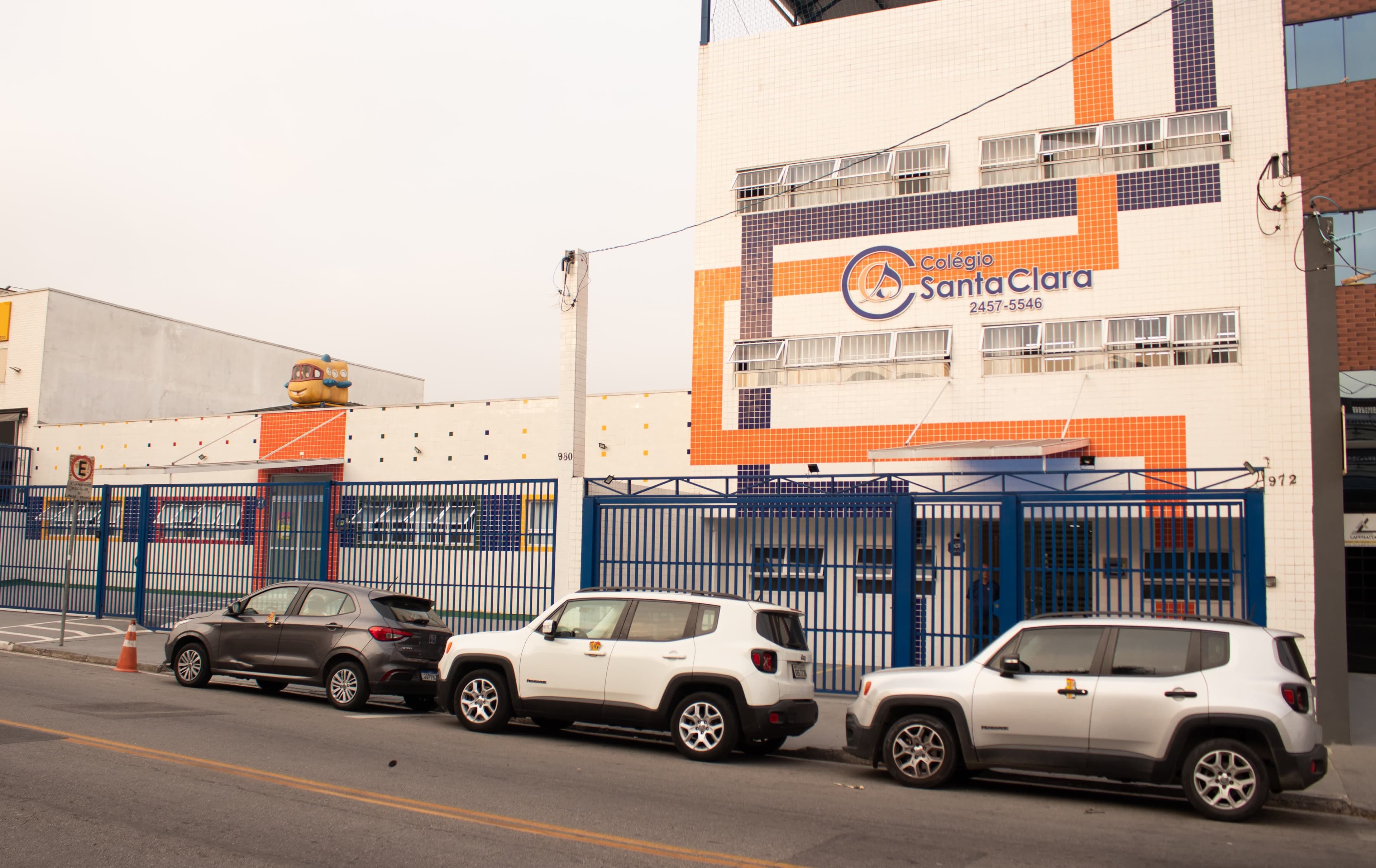Fachada do Colégio Santa Clara
